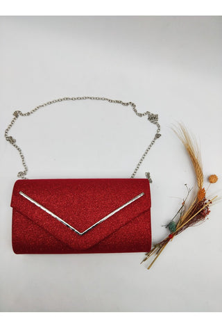 Ariela clutch Red