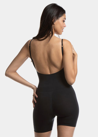 Body Soft Low Back Bodysuit Black