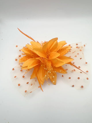 Ausgefallene Corsage Orange