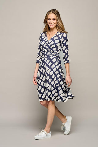 Kleid mit Regina-Print