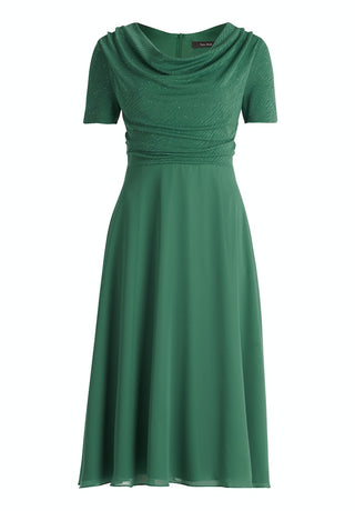 Schluffiges Kleid Patch Green