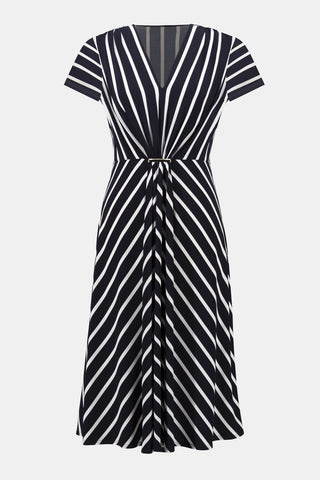 Stripe flare dress