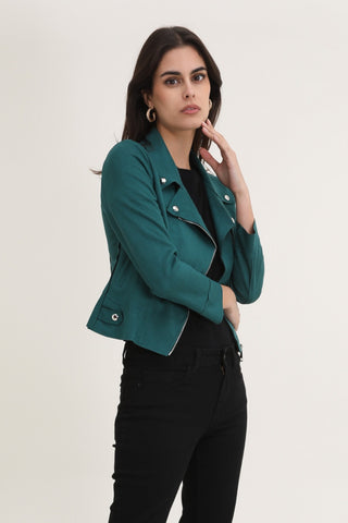 Suedine X Bikerjacke Alpine Green