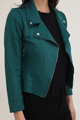 Suedine X Bikerjacke Alpine Green