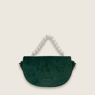 Velvet pearl bag