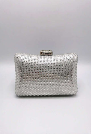 Zinzia Clutch Silber