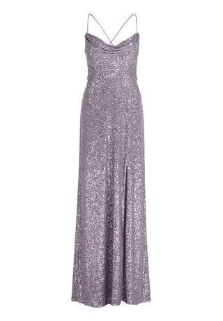 Belli-Kleid Lila Silber