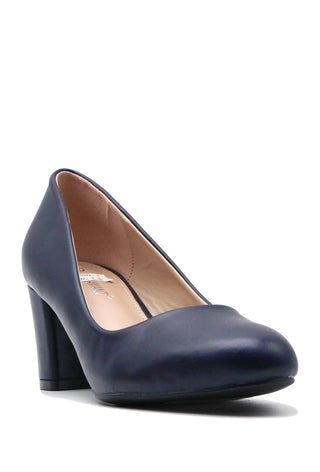 Dresses Boutique - Block pump Navy - Schoenen -  - Dresses Boutique jurkenwinkel Sittard