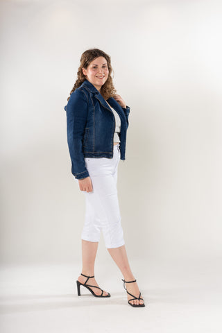 Denim jkt Curvy