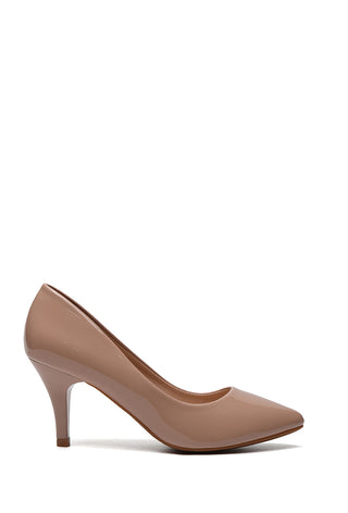 Dresses Boutique - Lak pump nude - Schoenen - 36 - Dresses Boutique jurkenwinkel Sittard