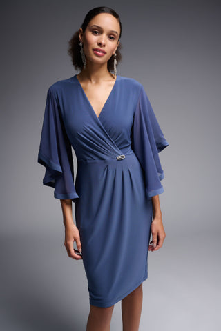 Leisha dress 231771 Mineral Blue