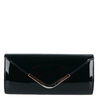 Bulaggi - Sabella lak clutch  Black - Clutches -  - Dresses Boutique jurkenwinkel Sittard