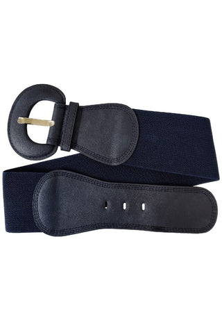 Dresses Boutique - Strecht belt Navy - Accessoires - S - Dresses Boutique jurkenwinkel Sittard